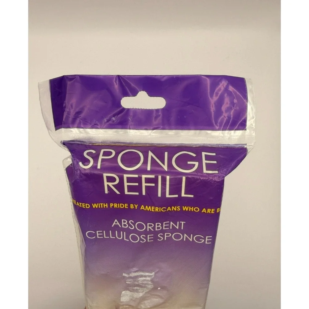 LCI Sponge Mop Refill Type I Cellulose Butterfly Mop Replacement Made USA NOS